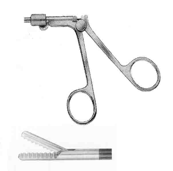 BİYOPSİ FORSEPS P MODEL SAPLI  ÇAP 5MM : 43CM